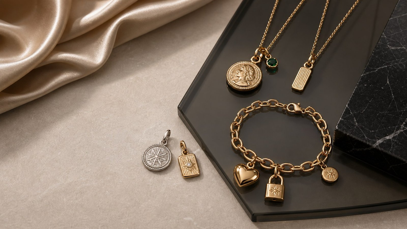 Adult Charm Necklaces And Bracelet Charms
