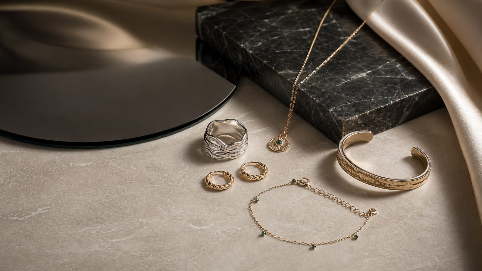 The Trinket Edit jewelry still life